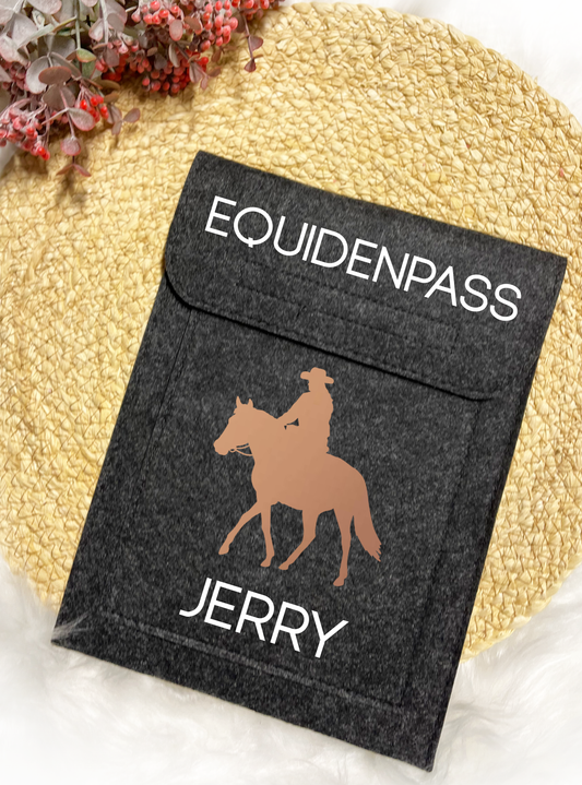 Equidenpasshülle "Western - Jerry" l personalisiert