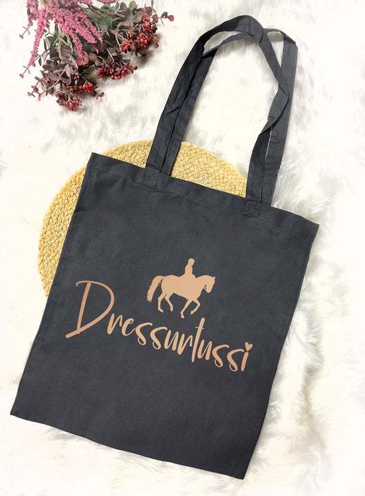 Baumwolltasche "Dressurtussi"